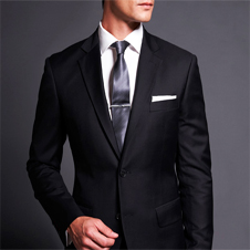 对于正式场合穿着的黑色西服，你是怎样来搭配的呢？