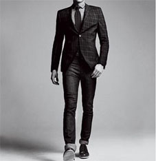 时尚西装定制搭配