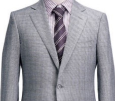 西装衬衫领带的搭配