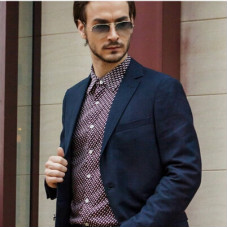 男士休闲西服搭配技巧