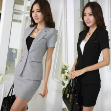 夏季职业装女装套裙定做【2017新款推荐】
