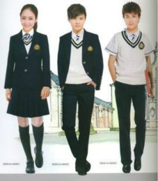 中学生校服定做面料