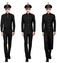 星级酒店保安服定做