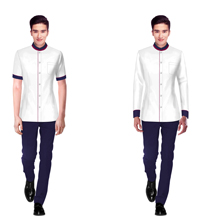 酒店客房服务工服定做