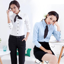 夏季工作服职业女装套装