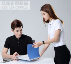 夏季办公室员工工服定制