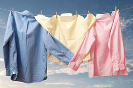 如何快速清洗工作服上的铁锈？