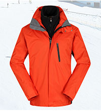 冬季户外防寒保暖冲锋衣