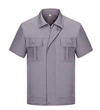 夏季防静电短袖工作服定制