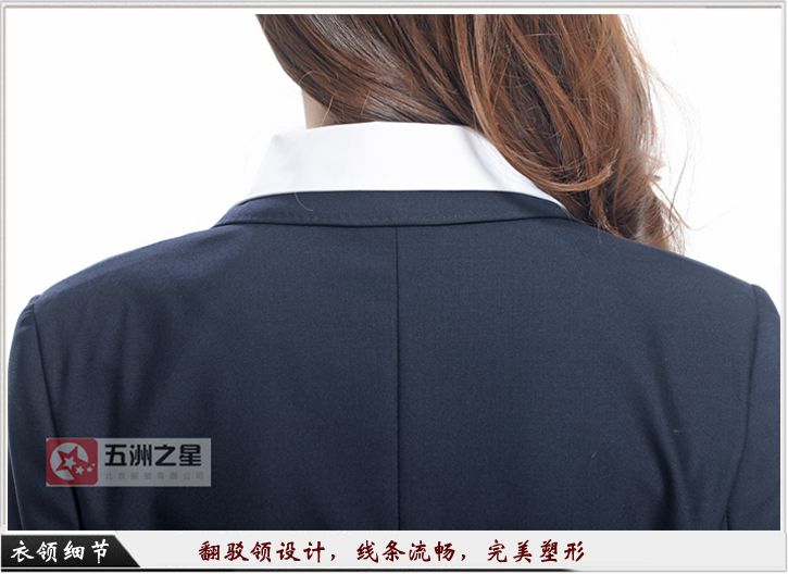 政府职业装女装定制细节图 政府职业装女装定制细节图