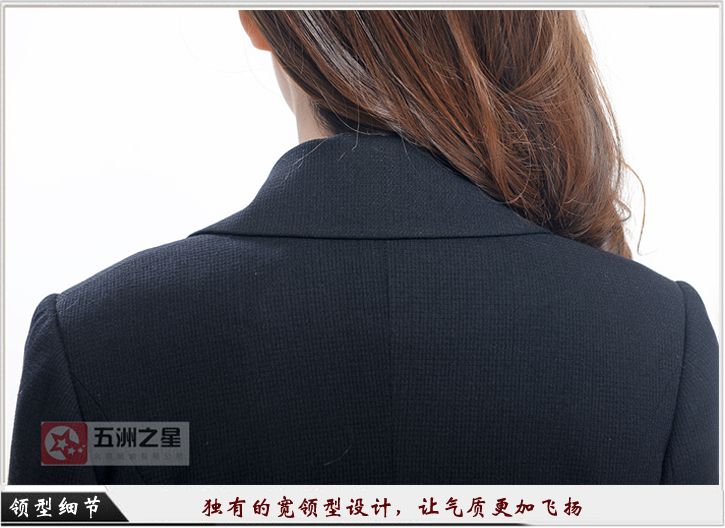 超市职业装女装定制细节图