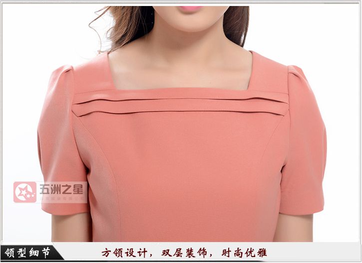 商场职业装定制细节图