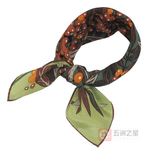 职业装定制搭配丝巾