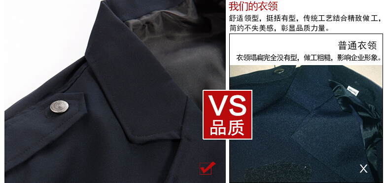 保安工作服定制细节图