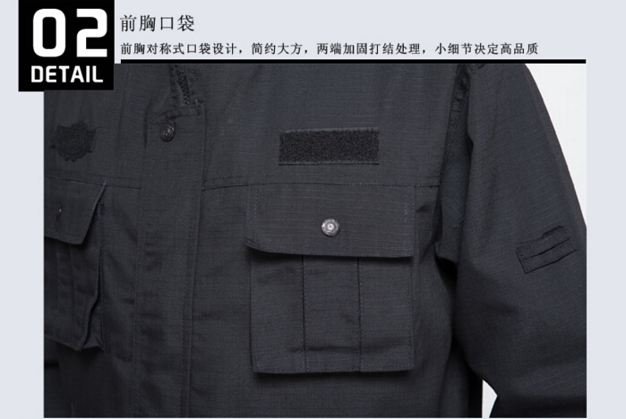 作训服定做细节图