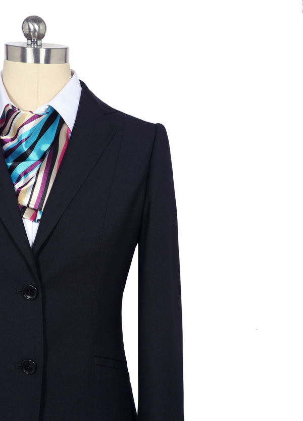 时尚女士职业装定制细节图