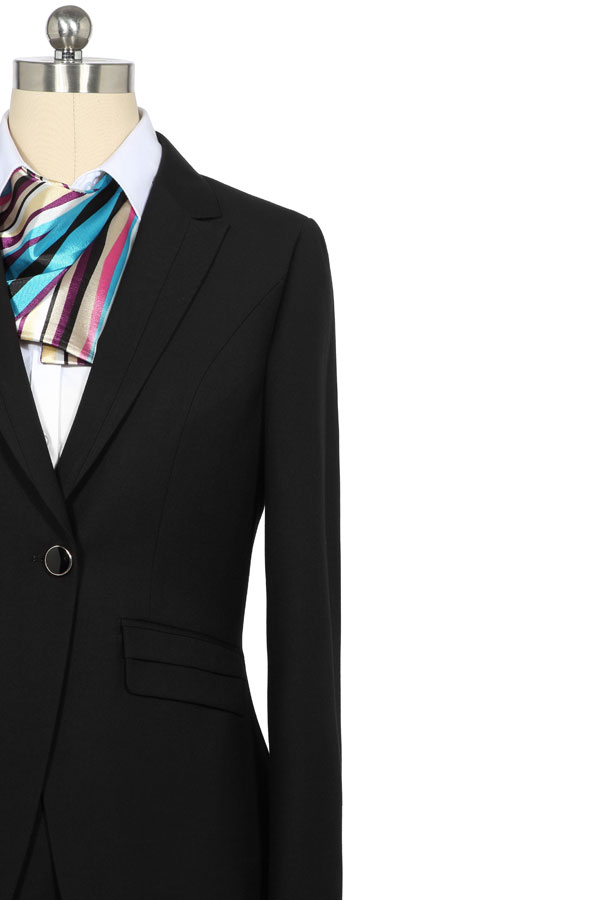 时尚女士职业装定制细节图