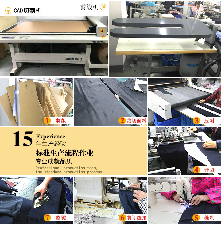 执勤制服定做工艺 执勤制服定做工艺