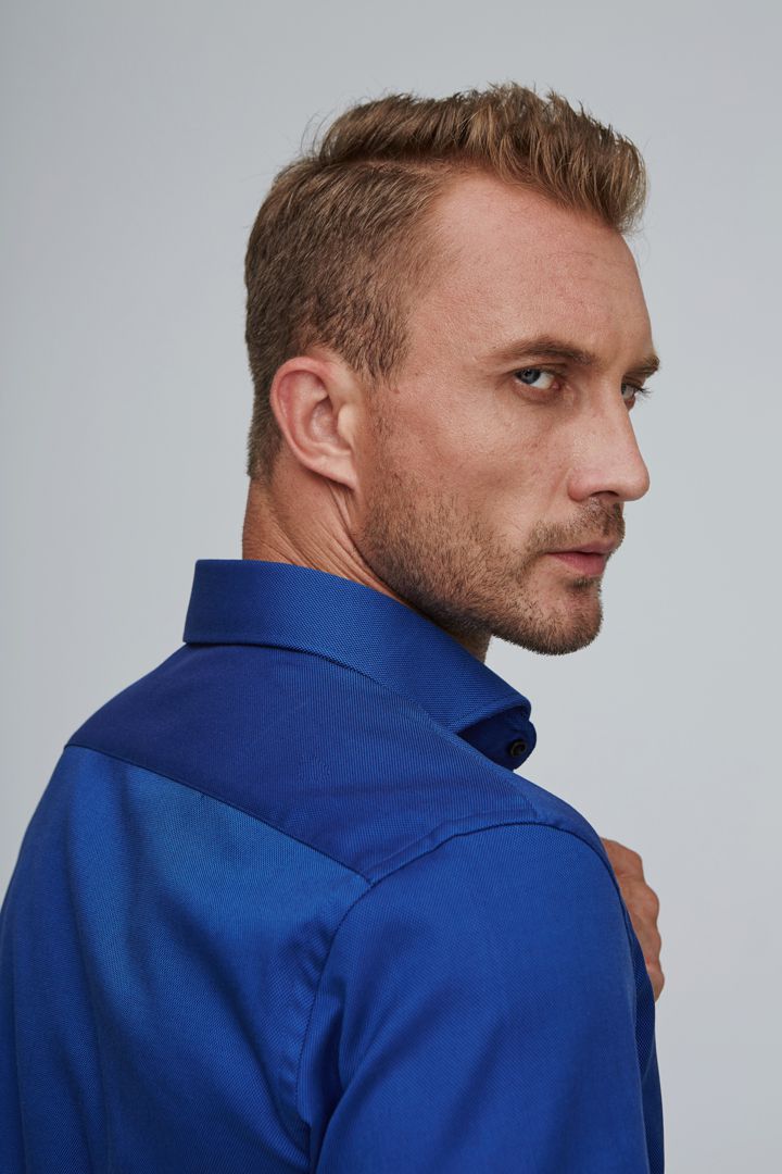 秋季男士衬衫订制细节图 秋季男士衬衫订制细节图