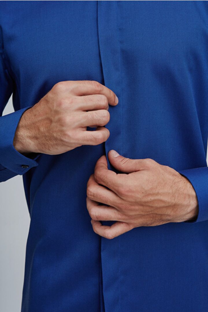 秋季男士衬衫订制细节图 秋季男士衬衫订制细节图