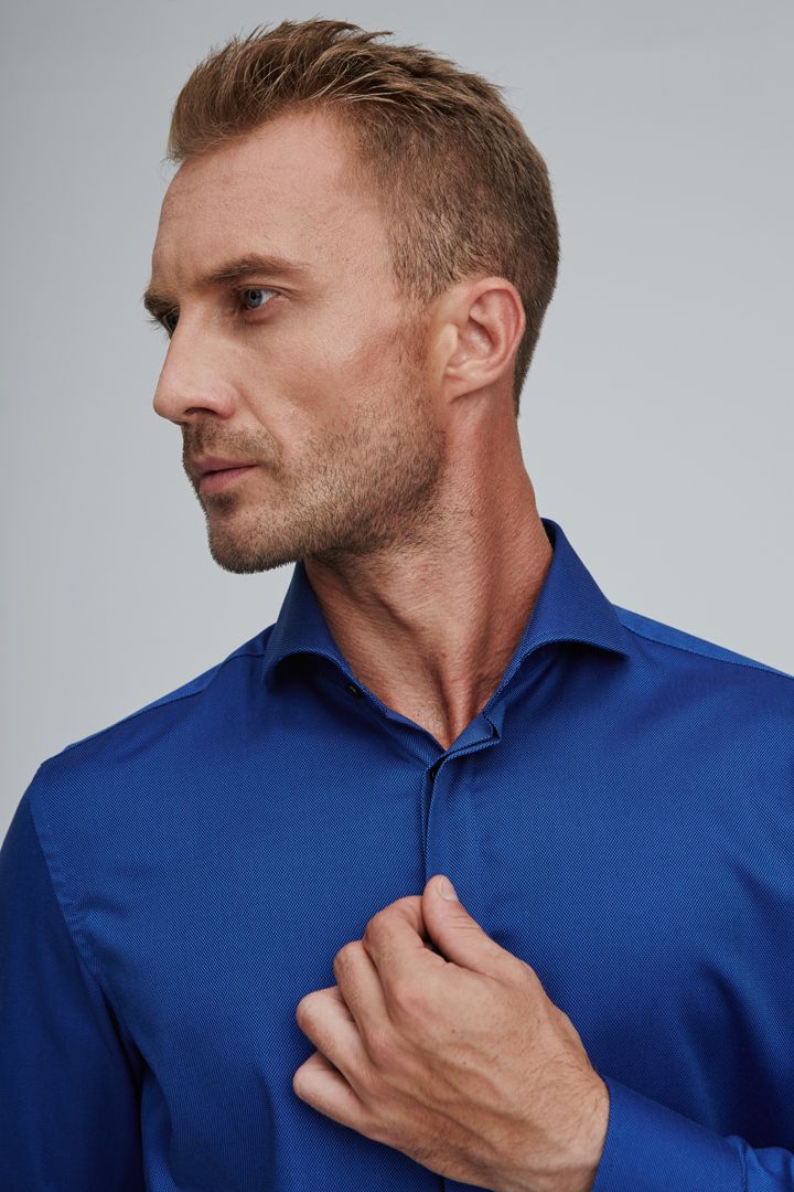 秋季男士衬衫订制细节图 秋季男士衬衫订制细节图