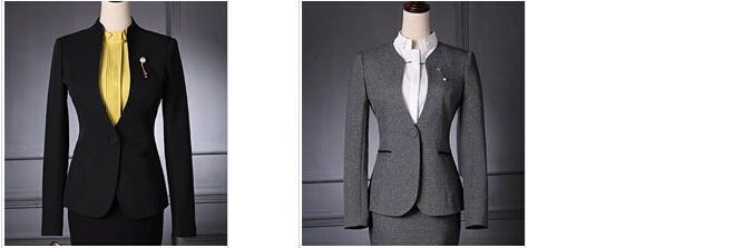 时尚款式女士职业装定制