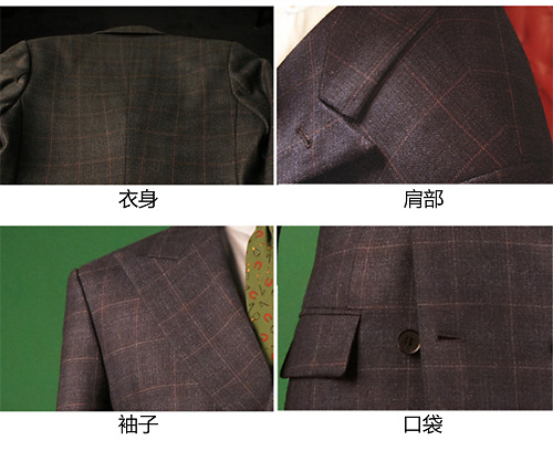 西服定制细节图