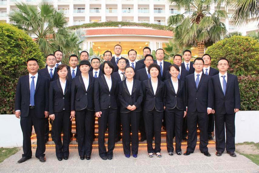 职业装定做成功案例