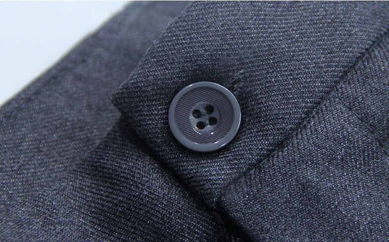 新款女士职业装套装定制纽扣细节图