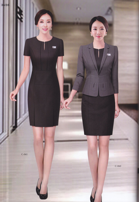 夏季女士职业装定制款式图 夏季女士职业装定制款式图