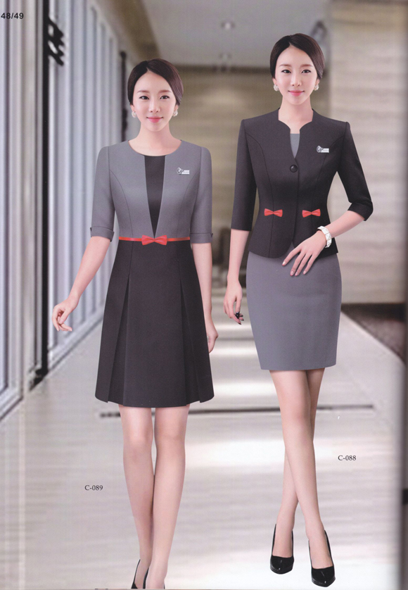 夏季女士职业装定制款式图 夏季女士职业装定制款式图