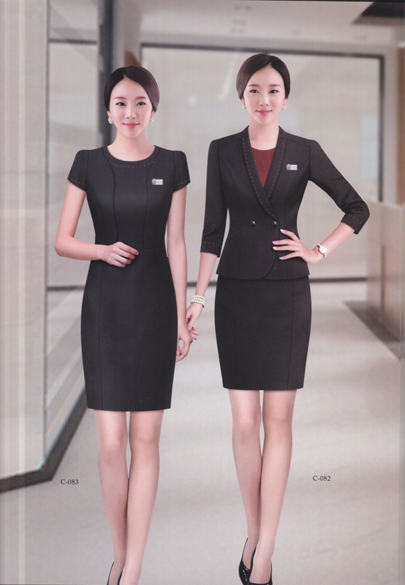 夏季女士职业装定制款式图 夏季女士职业装定制款式图