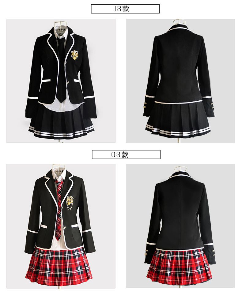 中小学学校校服定做款式图