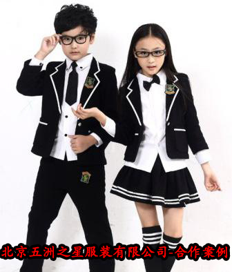 小学校服定做款式图
