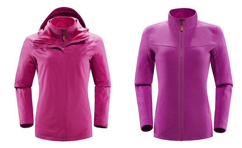 冲锋衣定做款式图