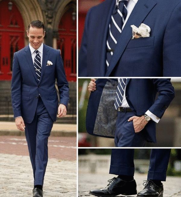 五洲之星新郎西装定制