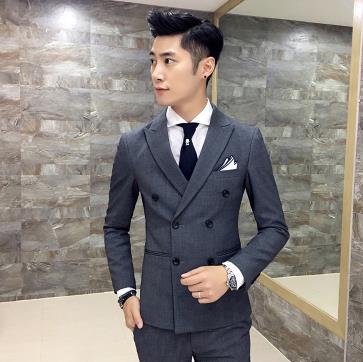 五洲之星定制西装应该怎样系扣