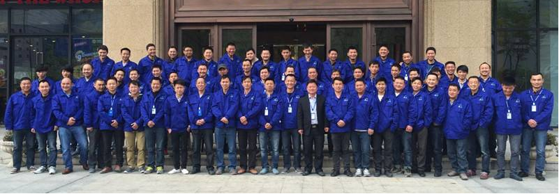 2019年工作服集体照