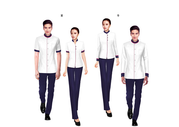 客房服务工服定做