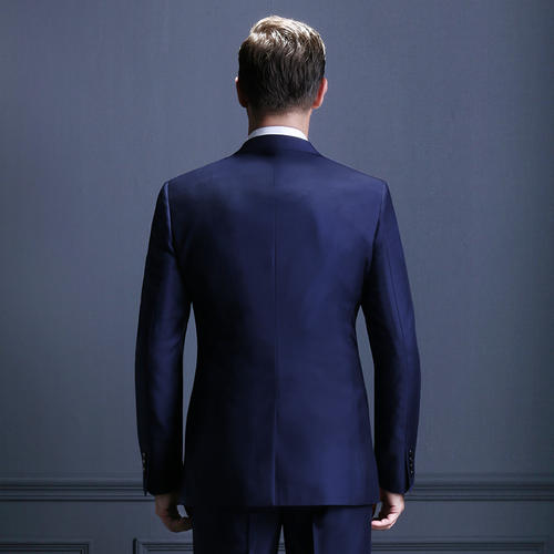 职业装定制后开叉款式图