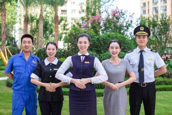 物业岗位员工工服照