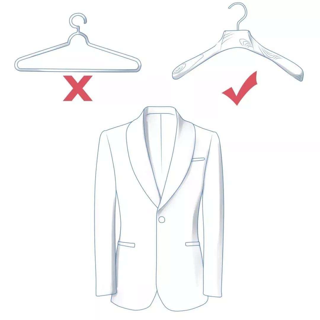 定制西服的保养