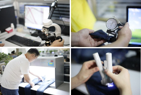 工作服定制生产流程-面料检验