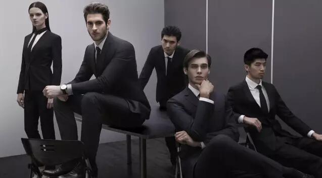 男士定制西装版型