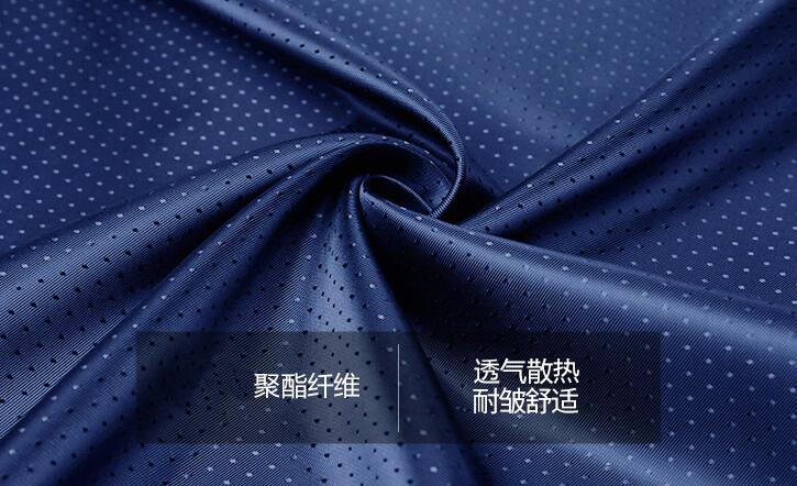 休闲时尚男士蓝色职业装定制里布细节介绍