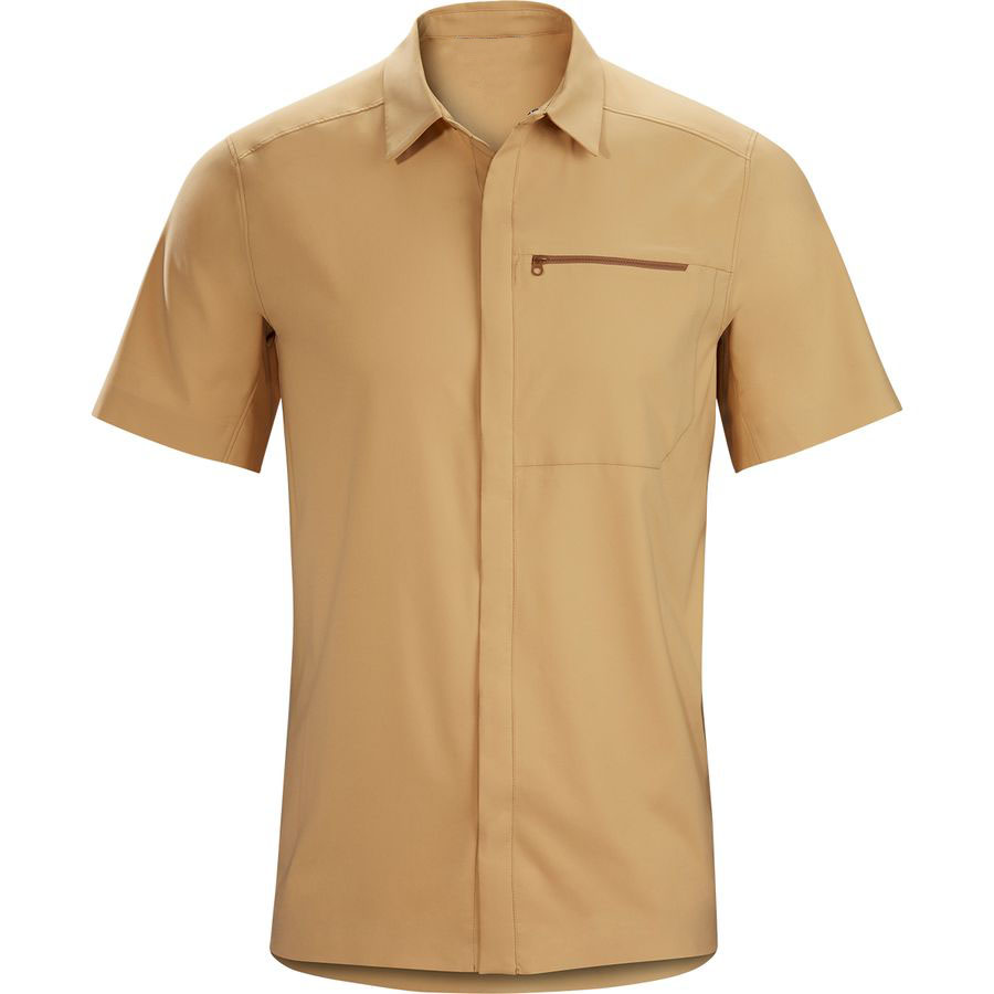 夏季短袖劳保工程衬衫定制款式图片