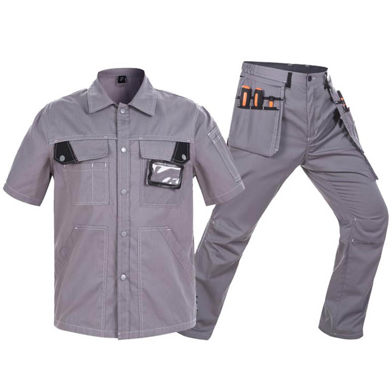 多功能夏季防撕耐磨工作服套装定制