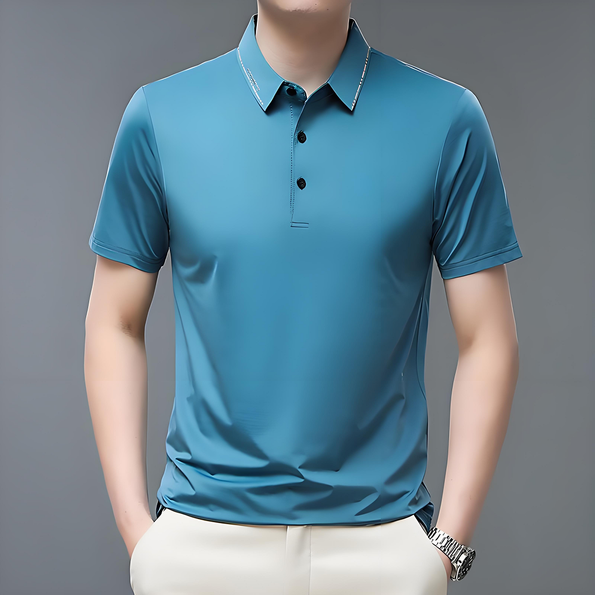 凉感POLO衫夏季工服定做