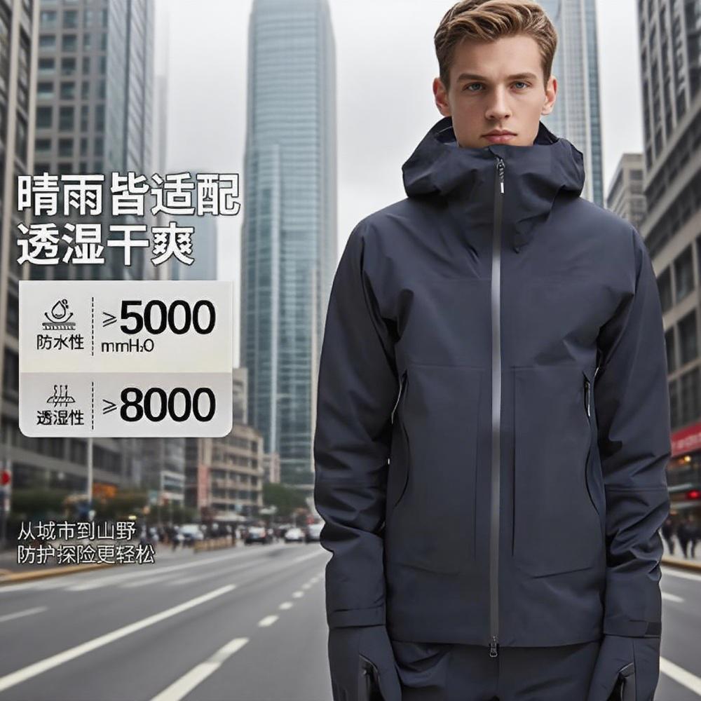 定制工作服选定制软壳冲锋衣拼色三合一