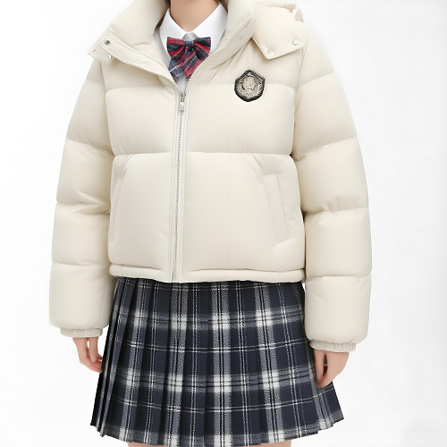 定制冬季羽绒服校服中小学